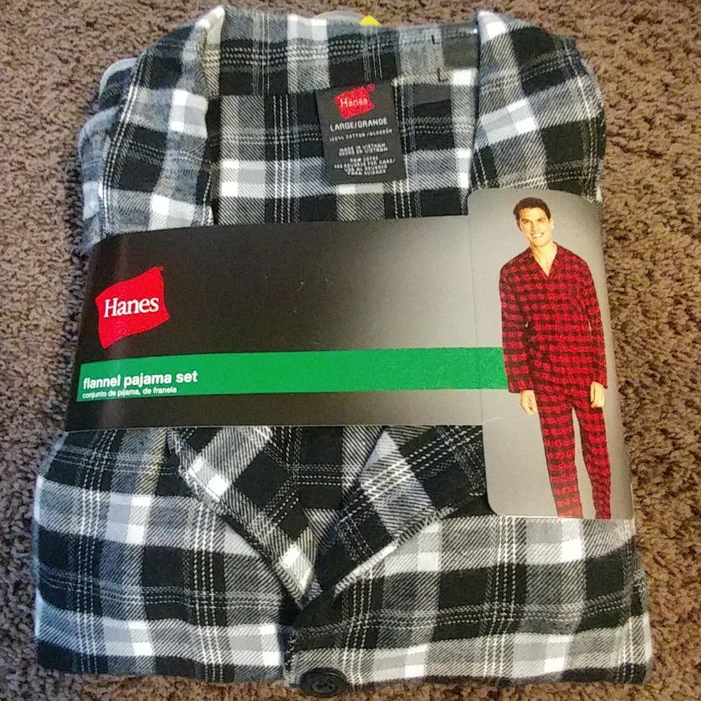 Men's Flannel Pajama Set